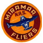 Late 1940's-50's US Navy Naval Air Station Miramar Flyers Squadron Patch