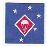 WWII US Marine Corps 1st MAC Para Battalions Australian Made Patch