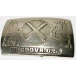 1950's US Navy Gunners Mate Oversized Philippine Made Belt Buckle