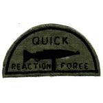 Vietnam Quick Reaction Force Hand Embroidered Pocket Patch