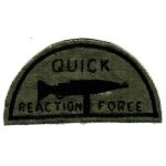 Vietnam Quick Reaction Force Hand Embroidered Pocket Patch