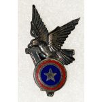WWII V For Victory Son In Service Patriotic / Sweetheart Pin