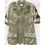 Vietnam Special Forces Recon Team Iowa Identified Jungle Shirt