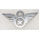 WWII 8th Air Force British Made Trench Art Style Patriotic / Sweetheart Pin