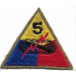 WWII 5th Armor Division Woolie Patch