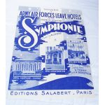 French Riviera Symphonie Army Air Forces Music Sheet