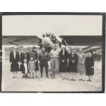 Early Aviator Family Press Photo Rockford Illinois