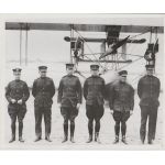 Early Naval Aviation Crew Press Photo