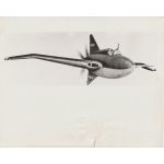Early Flying Wing Plane Press Photo