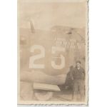 B-24 Bomber 484th Bomb Group with Bomb Missions Painted Photo