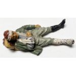 Elastolin German Wounded Toy Soldier