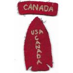 WWII First Special Service Force Canadian Troops Italian Made Patch