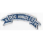 Vietnam US Army K-9 Dog Handler Scroll