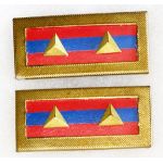 1940's Nationalists Chinese / KMT NCO Rank Collar Badges