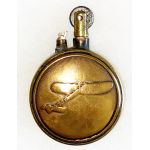 WWI French Made Aviation Themed Trench Art Cigarette Lighter