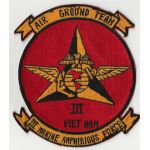 Vn Era US Marine Corps 3rd Marine Amphibious Force Vietnam Air Ground Team Patch