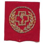 ARVN / South Vietnamese Army Military Medical School Bullion Beret Badge