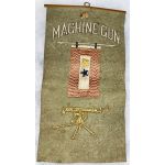 WWI Machine Gun Son In Service Gold Star Wall Hanger