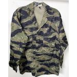 Vietnam Dead Stock Silver Pattern Tiger Stripe Shirt.