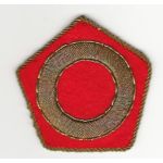 WWII - Occupation Period 50th Ghost / Phantom Division Bullion Patch