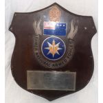 Vietnam Era Khmer Armed Forces Beercan Plaque Presented To Gen. Mc Clelland