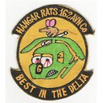 Vietnam 162nd Aviation Company HANGER RATS Pocket Patch