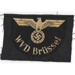 WWII German Railway / Reichsbahn Brussels Sleeve Patch