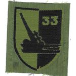 ARVN / South Vietnamese Army 33rd Artillery Battalion Patch