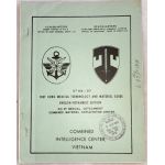 Vietnam MACV / Joint General Staff Viet Cong Medical Terminology & Material Guide CMEC Manual
