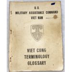 Vietnam MACV Viet Cong Terminology Glossary Manual