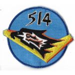 VNAF / South Vietnamese Air Force 514th Fighter Squadron Patch