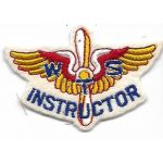WWII Army Air Forces War Training Service Instructor Winged Prop Patch.