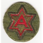 WWII 6th Army Bullion Patch