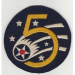 WWII 5th Air Force Australian Made Squadron Size Patch