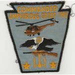 1950's-60's US Navy Commander Amphibious Group Two Patch