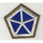WWII 5th Corps OD Border Patch