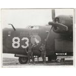 WWII The Duck B-24 Nose Art Photo