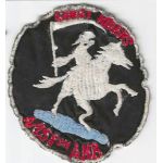 Vietnam A Company 158th Assault Helicopter Battalion GHOST RIDERS Uniform Removed Pocket Patch