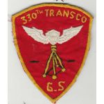 Vietnam 330th Transportation Company G.S. Pocket Patch