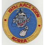 1950's US Air Force 1973rd Airways Communications Squadron Korea Patch