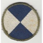 WWII 4th Corps Italian Made Patch