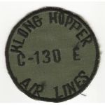 Vietnam US Air Force Klong Hopper Airlines C-130E Squadron Patch