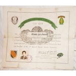 Vietnam LLDB Certificate For ARVN SF Member That Completed The Incountry 5th Group Course