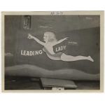 WWII LEADING LADY B-24 Nose Art Photo