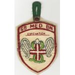 Vietnam 58th Medical Battalion EVACUATION Pocket Hanger