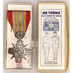 ARVN / South Vietnamese Cased Military Merit Medal Named To A US Serviceman