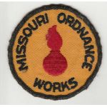 WWII Home Front Civilian Missouri Ordnance Works Employees Patch
