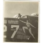 WWII The Pontiac Squaw  B-24 Nose Art Photo