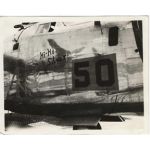 WWII Hi-Ho Silver B-24 Nose Art Photo
