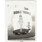 WWII Bubble Trouble B-24 Nose Art Photo